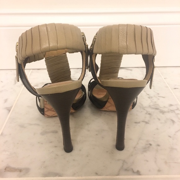 L.A.M.B peep toe heels - Picture 4 of 6